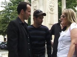 Older Blond mother I'd like to fuck Fisted Unfathomable by Slutty Men in Wild Three-some