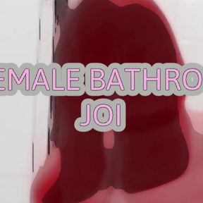 AUDIO ONLY - Shemale Brandy directs your strokes in the bathroom