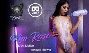 Slow Motion - Sensual Shower With Kim Rose