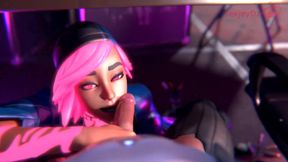 Get a Front Row Seat to Nitebeam's Sizzling Blowjob in Fortnite