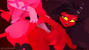 Cute Animated Futa Enjoys Steamy Tryst in Wild Hentai Adventure