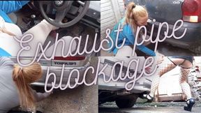 Exhaust pipe lock compilation - pedal pumping