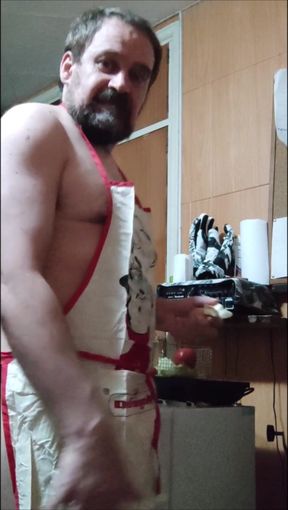 Masturbating While Cooking