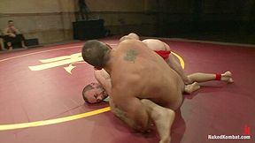 NakedKombat Clayton Pile Driver Kent vs Alessio El Lobo Romero The Hairy Match