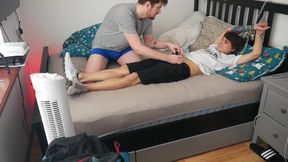 Curious Play Turns Into Bareback Fucking!