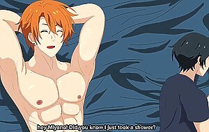 My boyfriend took off my underwear and started rubbing his dick on my ass - Hentai Yaoi Anime