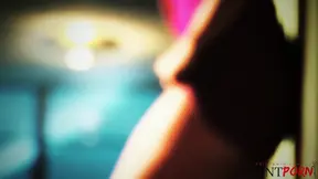 Lea Lexus takes on Dan's massive cock