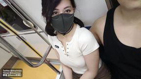 Landlord's Toy 3: Petite girl in glasses, mask, and pig tails gets fucked in missionary POV