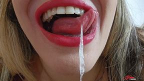 SPITTING INTO THE FUNNEL NOSE - MISTRESS LADY SNOW - CLIP 2 - New KC APRIL 2025