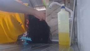 Silk cleaning
