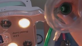 POV Come with me and perform a surgical procedure collect a sperm sample from my VERY nervous patient!