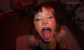 Alternative Girl's Playful Performance: A Deep Dive into Intimate Moments