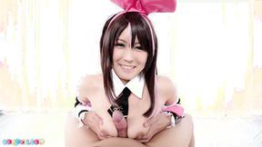 ”Blablabla just put your boobs around that meat slutty Iroha Tsubaki”