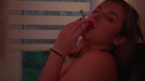 smoking fetish with a bbw