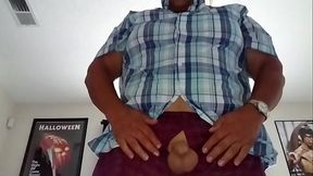 Swinging my dick in slow motion we