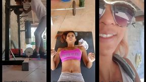defi je le fais baiser par le voisin pendant ma seance de sport , 30 min , ...
