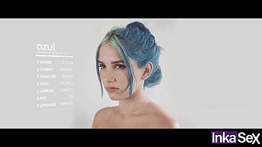 INKA SEX - Azul, mi asistente virtual ninfomana de culo perfecto recibe mi verga dentro de su apretado ano.