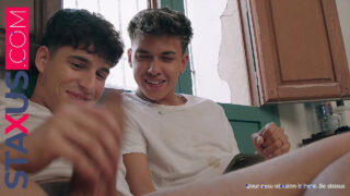 Blowjob, couple, handjob, licking, wanted &#8211; young European teen Danny Fontana and David Cameron, big cock assfucked