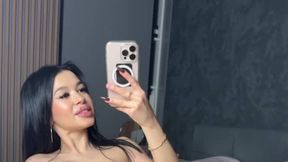 Social Media Model @MilaMuse @Teasing & #Naked #Shaved Pussy #Brunette movie film tube | Tik.Porn