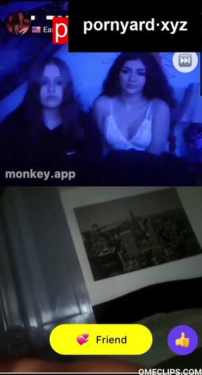 Amateur teen reacts to homemade porn