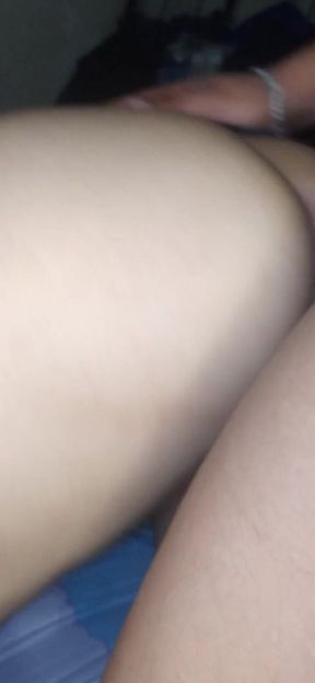 Big Ass Fucked in Four, Cumshot in Pussy