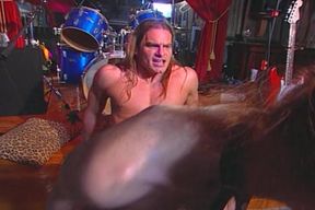 Drooling Deepthroat Slut Gets Pussy Fingered in Band Orgy