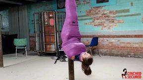 Nyssa Nevers - Psylocke's Upside Down Mummified Vibrator Predicament (MP4 Format)