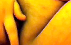 My bbw wife plays with her wet pussy