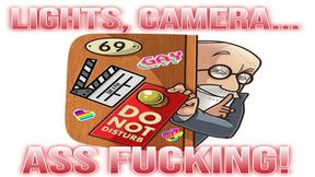 Lights Camera...Ass Fucking!