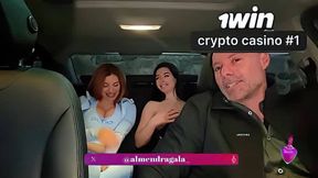 Latinas rejoice as they pay their Uber driver with hot, crazy sex! Almendragala Valentinofox Miagreco - culonas latinas, real uber, horny, amazing, porn, hottest!