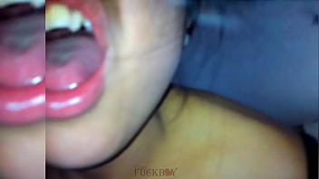 Petite brunette roommate moans while fucked in cowgirl on bed
