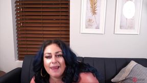 BBW Saucy Masturbates in You Make Me Wet
