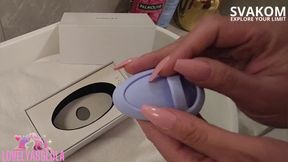 Mature MILF rides and rubs cum in bathroom