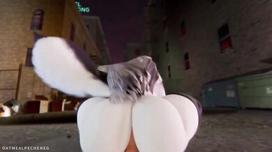 Loona Back Alley Rough Milf anal helluva boss creampie