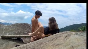 Russian homemade porn: Young beauty fucked by muscular guy