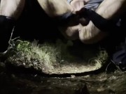 Hiker gets freaky in the woods