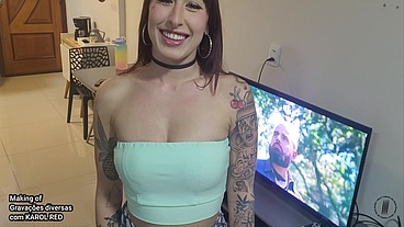 KAROL RED botando fogo nos BASTIDORES DO TIGRÃO pra vocês!