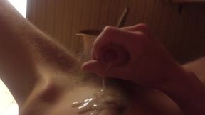 Big hairy teen dick gets destroyed in POV cum dumps