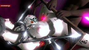 bootylicious babe in 3d - 3d animation