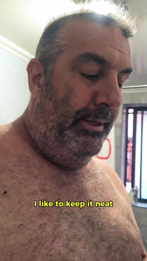 Before the Fight - Silver Stepdaddy Boxer POV