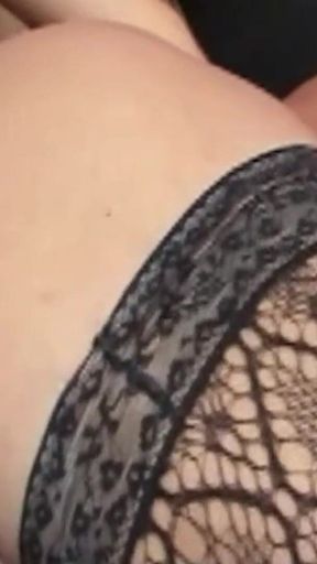 Sexy Stockings Tranny Teen Fucks Guy Anally