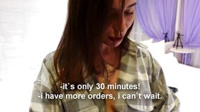 I had sex with a courier while my husband is not at home!
