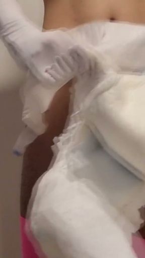 Sissy To Diaper Sissy Transformation   Clip 1