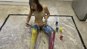 nude body painting (wam, wet and messy)