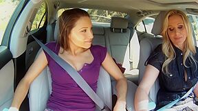 Karlie Montana, Julia Ann And Celeste Star - Lesbian Hitchhiker #05 2