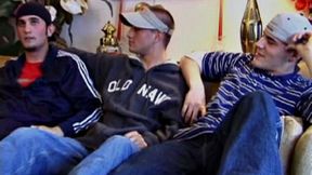 3 Boys Suck and Stroke