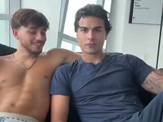 Braden and friend jerk off session