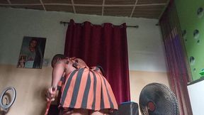 her husband showed up just as everything was getting interesting