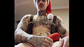 Huge Cock Santa Strokes His Pole To Empty His Heavy Sack (Jakipz Santa Cosplay Trailer)