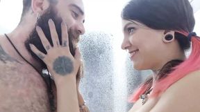 Filthy Shower&#x1F6BF; Screw, Anal&#x1F44C; Floss & Facial Cum Load - Dirty Biker's Delight!!